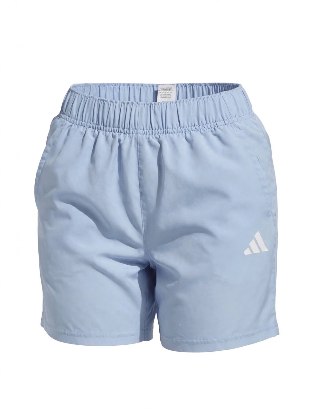 adidas boys Pale Blue Performance Athletic Shorts